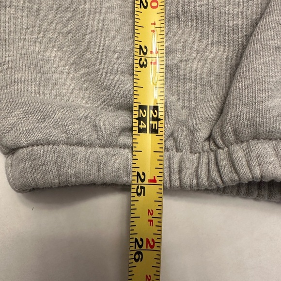 Frame Vintage Sweatpants Front Pockets Drawstring Gris Heather Size Large - Picture 9 of 9